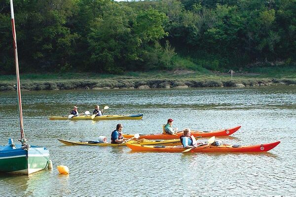 Au fil du Jaudy en kayak de mer