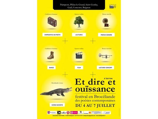 Festival Et dire et Ouïssance Beignon Destination Brocéliande