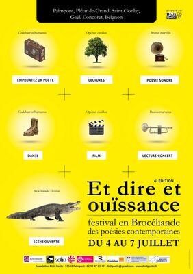 Affiche Et dire et Ouïssance 2019