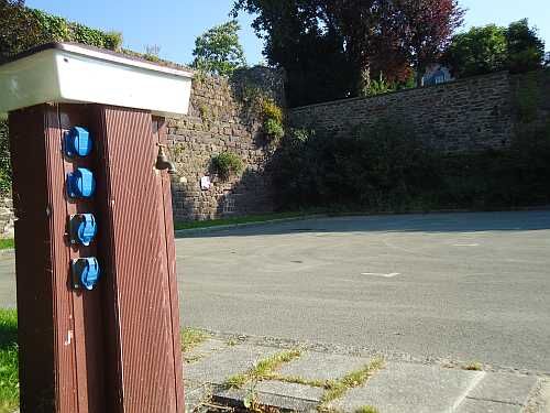Aire de camping car, Montfort sur Meu