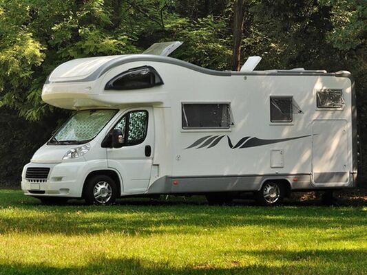 Aire de stationnement camping-cars