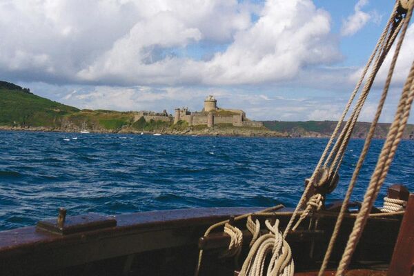 Baie de St Cast en voilier traditionnel