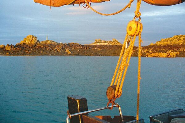 Baie de St Cast en voilier traditionnel
