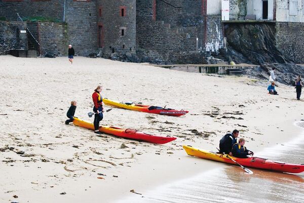 Balade en kayak de mer sur Dinard
