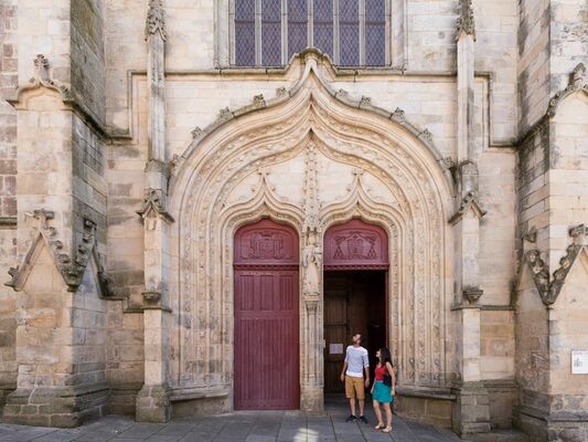Basilique Notre-Dame du Roncier - Josselin - Morbihan - Bretagne