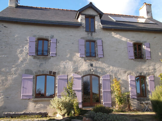Facade La claie des landes - Sérent - Morbihan - 2016