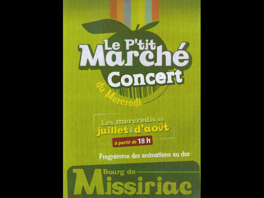 Le p'tit marché du mercredi - Missiriac