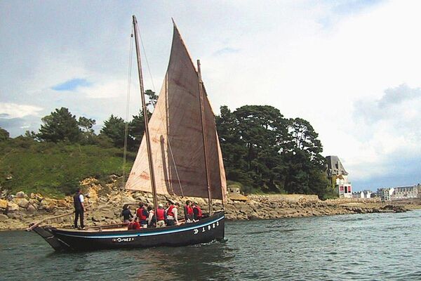 Chaloupe en Baie de Douarnenez