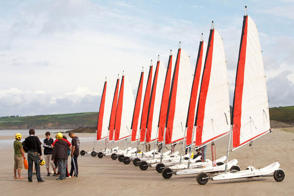 Char à voile de Ste Anne La Palud