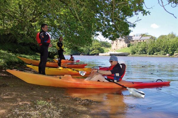 En kayak au fil de l'Aber Ildut