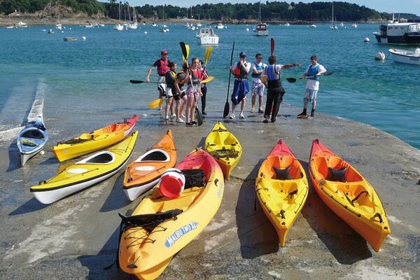 Forts de Saint-Malo en kayak de mer