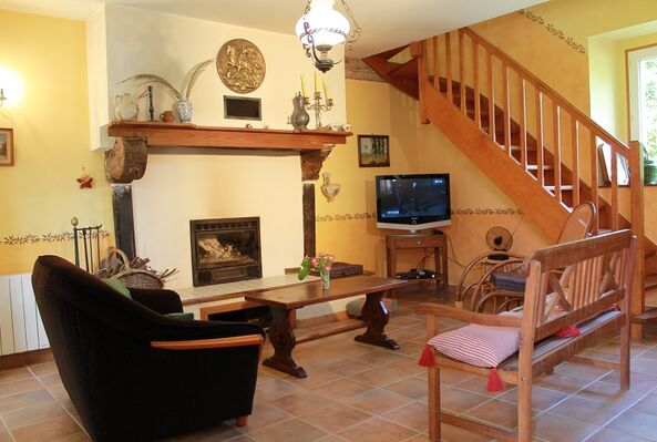 Gîte Le bois Guihel - séjour
