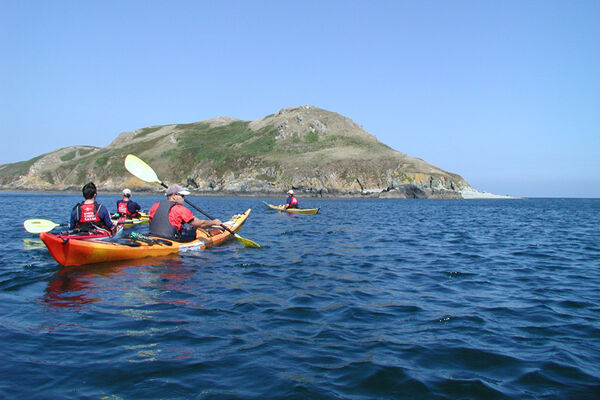 Kayak autour des îles