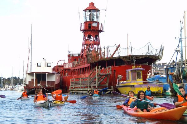 Kayak de mer en Baie de Douarnenez