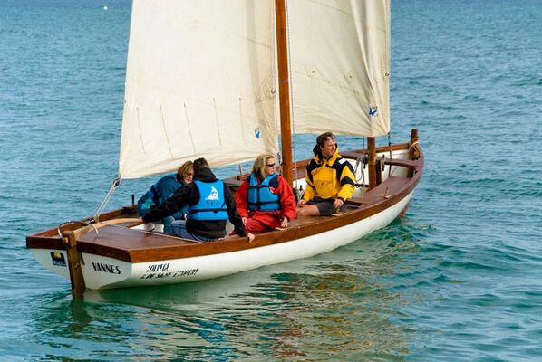 La Baie de Quiberon en voilier traditionnel