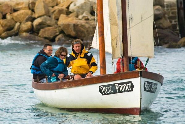 La Baie de Quiberon en voilier traditionnel