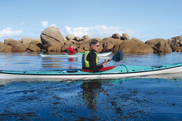 La côte des légendes en kayak