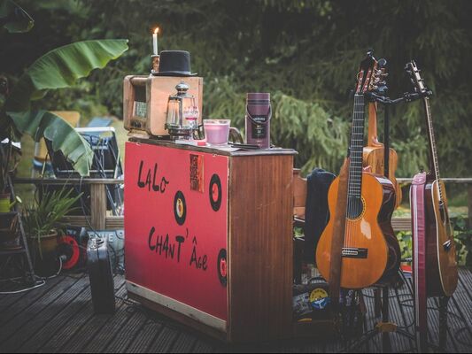 Concert Lalo Chant'Age - Café de la Forge - Guillac - Morbihan - Bretagne