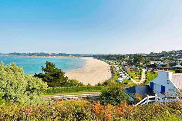 Plage du Fond de la Baie à Locquirec