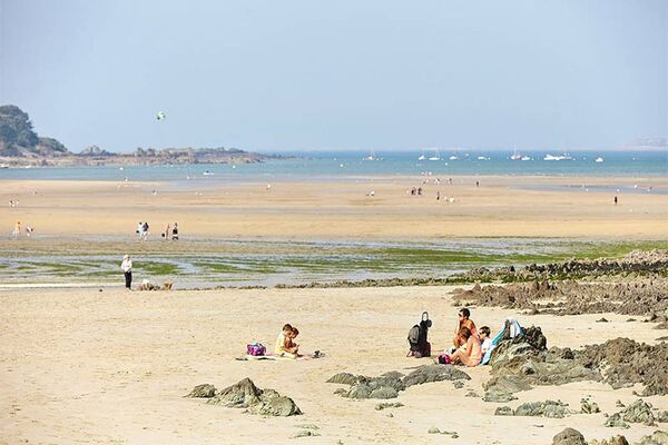 Plage du Fond de la Baie à Locquirec