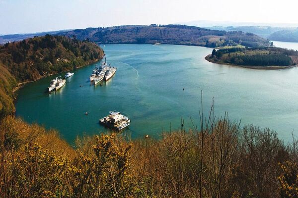 Rade de Brest côté sud en kayak