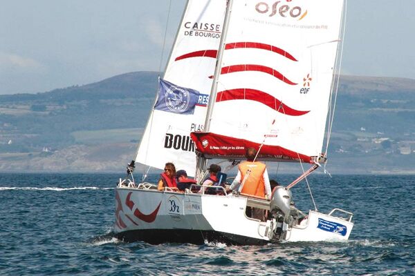 Voile adaptée en Baie de Douarnenez