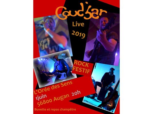 Concert Coud'bar à l'Orée des Sens à Augan Brocéliande