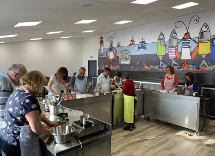Atelier cuisine retour de marché - Guilvinec - Haliotika -Pays bigouden