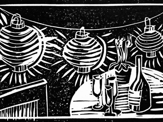 lampion-linogravure