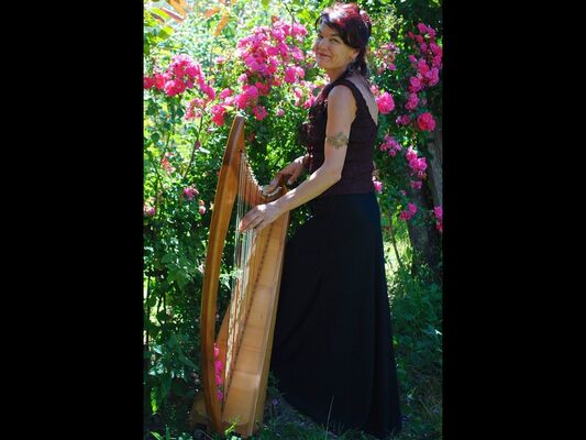 Concert-harpe-celtique-Tréhorenteuc-Brocéliande-Bretagne