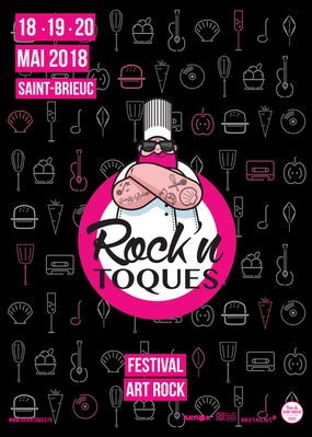 Rock'n Toques du 18 au 20 mai 2018 à Saint-Brieuc