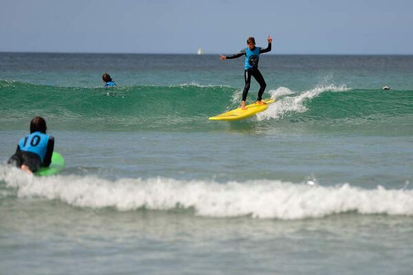 Surfing des Abers