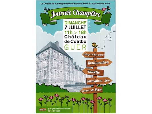fête champêtre Château de Coëtbo Guer Destination Brocéliande