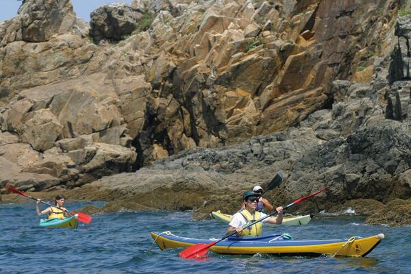 Kayak au pays des rias