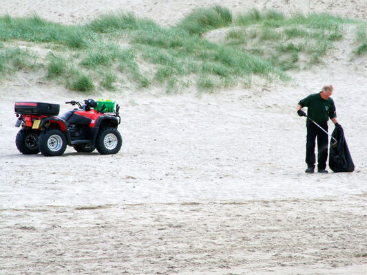 Nettoyage de plage