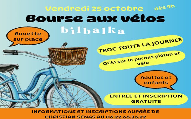 Bourse aux vélos