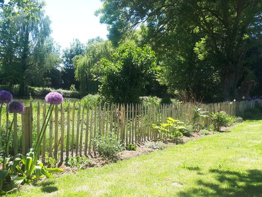 jardin entièrement clos