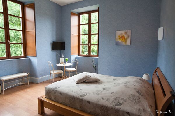 Chambre bleue