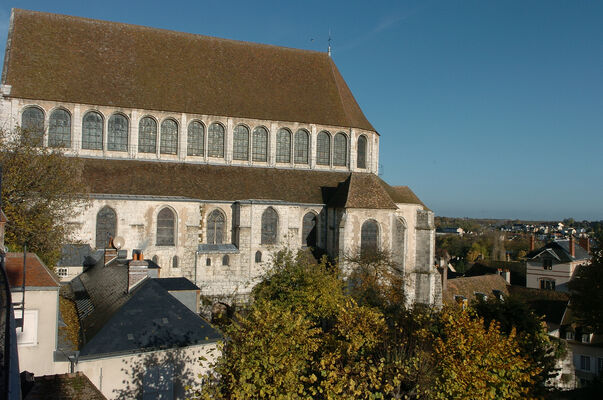 Nef de l'église Saint Aignan vue extérieure © Office de Tourisme de Chartres - Ville de Chartres - G. Osorio