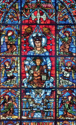 Notre-Dame de la Belle Verrière Vitrail