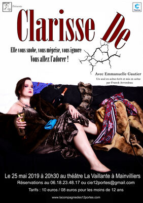 Affiche-Clarisse-De-La-Vaillante