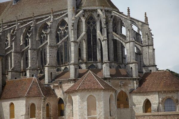 Eglise Saint-Pierre à Chartres - Chevet