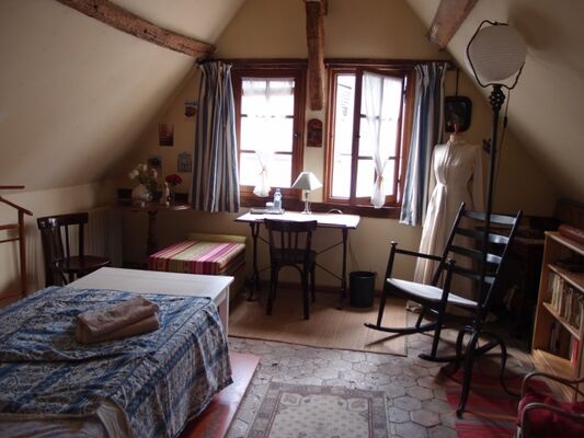 Maison JLN - la chambre de l'atelier