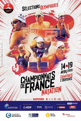 championnats-france-natation-odyssee-affiche-chartres