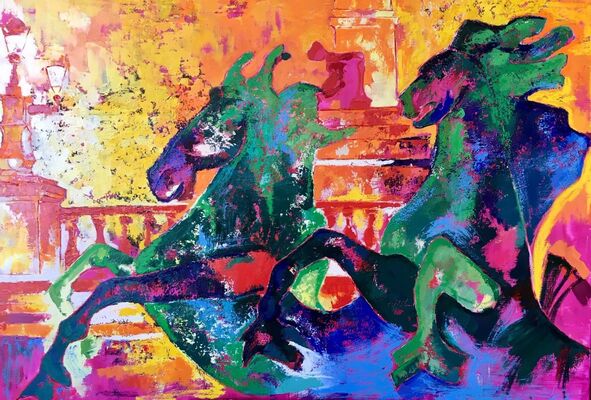 7--Julie-d-Aragon-Peintre-Chevaux-marins