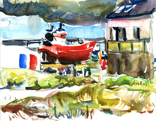 Stage de dessin et peinture - Guilvinec - Pays Bigouden