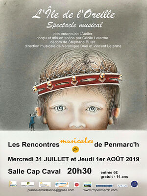 affiche format A3 2019 l'ile de l'oreille