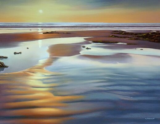 -michel-normant--Coucher-de-soleil-a-Gourinet