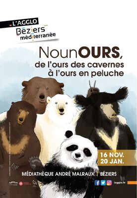 Exposition : Nounours, de l’ours des cavernes à l’ours en peluche