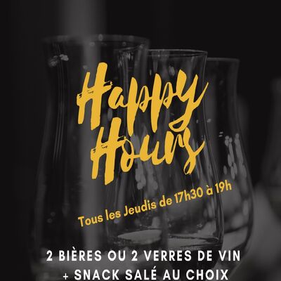 LES JEUDIS DE L'HAPPY HOURS